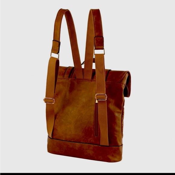 PARKER LASER CUT VEGAN LEATHER BACKPACK 💖🌸IN STORES💖🌸 - Picture 2 of 2